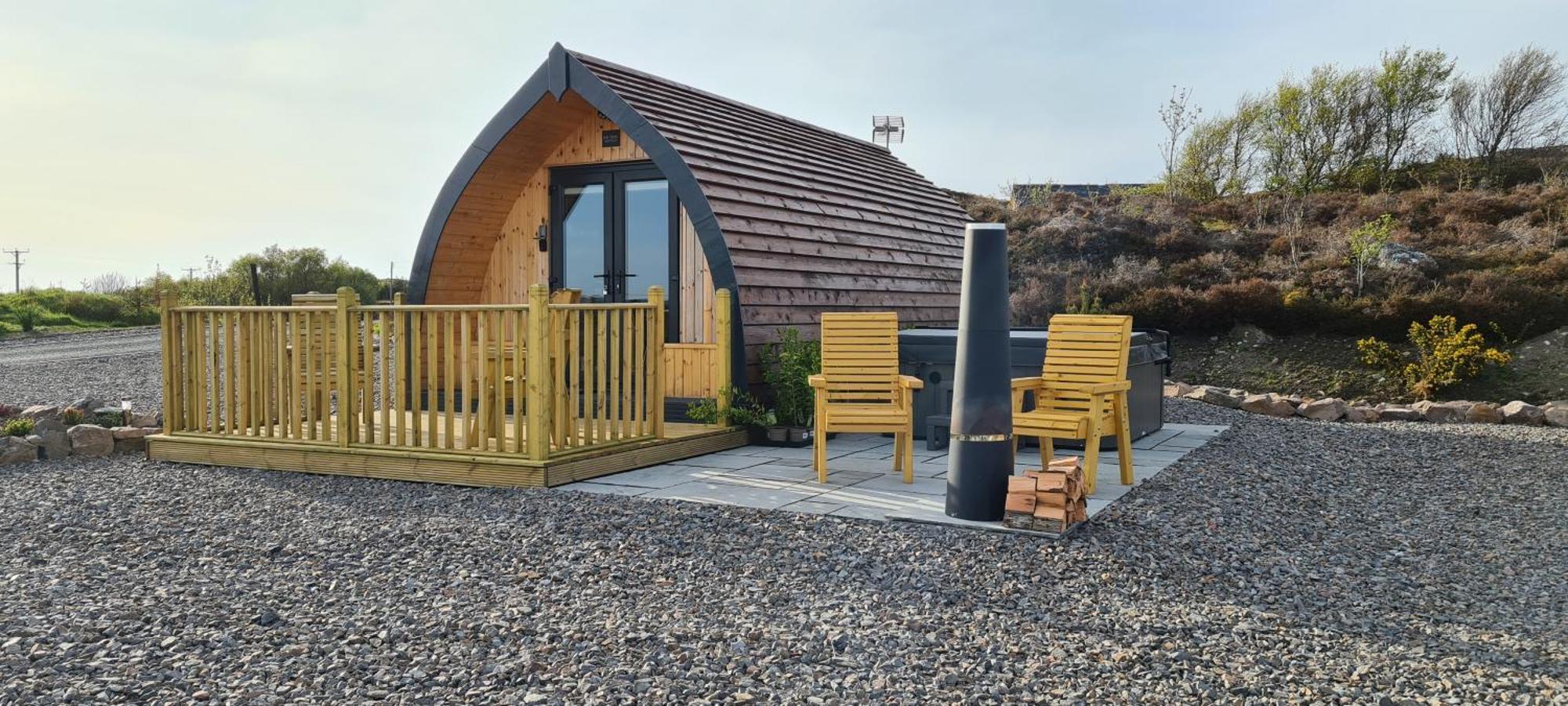 Loch Ewe Luxury Pods Apartment Mellon Charles ภายนอก รูปภาพ